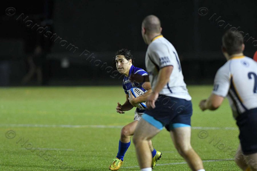 Wheaton Men\'s Rugby vs Mass Maritime.  Photo by Keith Nordstrom